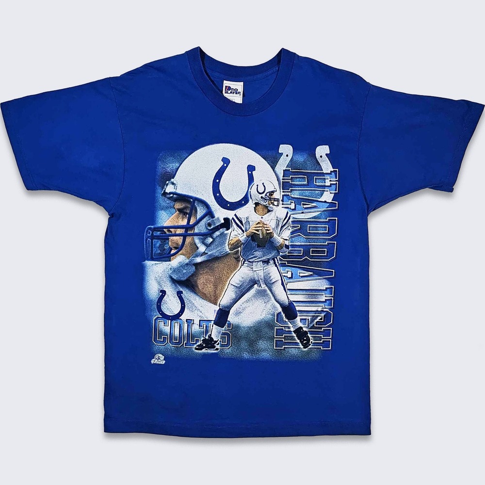 Indianapolis Colts Vintage 90s Jim Harbaugh T-Shirt